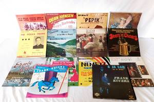 lot 157 image: Lot of 15 Vintage Polka Records