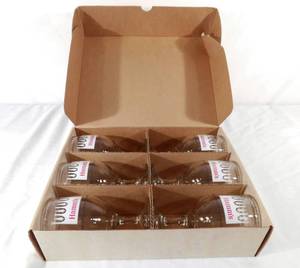 lot 4 image: Set of 6 Vintage Hamms Goblets in Box