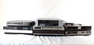 lot 94 image: Lot of Vintage VHS and Beta Max Players