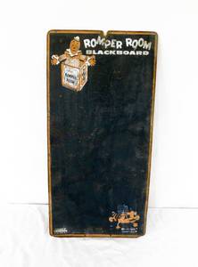 lot 42 image: Vintage Romper Room Mr Do Bee Black Board