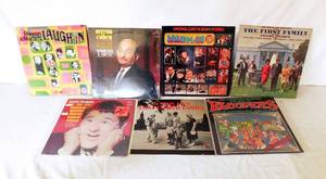 lot 154 image: Lot of 7 Vintage Comedy Record Albums