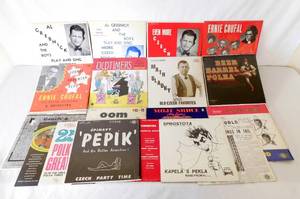 lot 153 image: Lot of 17 Vintage Polka Records