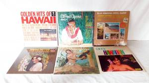 lot 150 image: Lot of 6 Vintage Hawaiian Record Albums