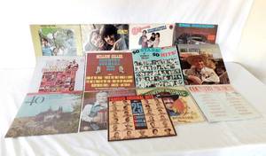 lot 147 image: Lot of 4 The Monkees albums and 9 assorted country and polka albums