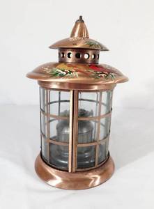 lot 139 image: Cardinal Copper Oil Lamp