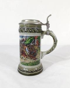 lot 37 image: Vintage Beer Stein made in Germany