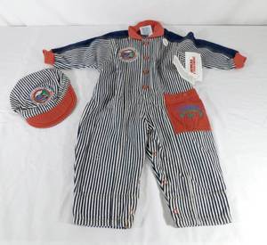 lot 209 image: Vintage Thomas the Tank Enginge Romper and Medium Hat NWT Size 18 months