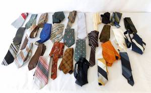lot 221 image: Lot of Mens Vintage Ties