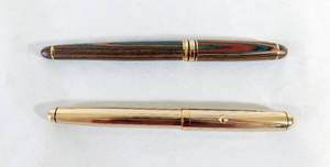 lot 22 image: Set of 2 Pens with Waterman Inserts.