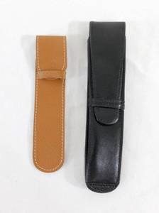 lot 25 image: Waterman Leather Pen Case and Black Leather Pen Case