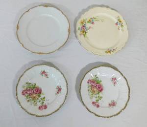 lot 250 image: Lot of 4 Vintage Decorative Display Plates
