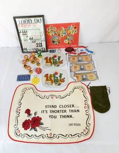lot 357 image: Lot of Vintage Las Vegas and Lake Tahoe Memorabilia