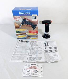 lot 350 image: BonJour Creme Brulee Torch