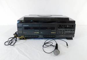 lot 306 image: Emerson AM FM Dual Cassette System With Microphone and Compact Stereo Center