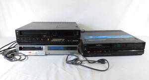 lot 308 image: Lot of Sony Beta Max Video Players and Sharp VCR