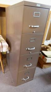 lot 96 image: Mercury Metal Filing Cabinet