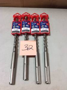 Lot of Bisch Tools includes Bosch 58in.x8in.x13in. SDS-MAX Speed-X Carbide Rotary Hammer Drill Bit HC5020 not used