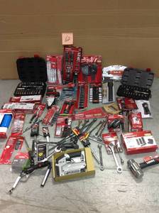 Large lost of assorted Husky Tools review pictures various models and conditions