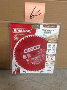 10 in. x 60-Teeth Fine Finish Saw Blade