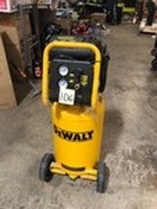 DEWALT 15 Gal. Portable Electric Air Compressor In working condition