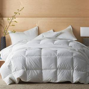 lot 4 image: LaCrosse Medium Warmth White King Down Comforter, C3F4-K-WHITE - NEW