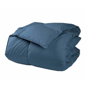 lot 28 image: LaCrosse Medium Warmth Smoke Blue Full Down Comforter, C3F4-F-SMK-BLUE - NEW