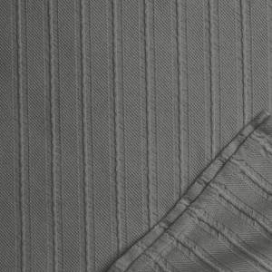 lot 48 image: Legends Egyptian Cotton Gray Smoke King Woven Blanket, KN82-K-GRAY-SMOKE - NEW