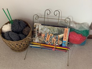 lot 55 image: Knitting Supplies