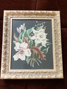 lot 61 image: Vintage Botanical Floral Framed Art Prints