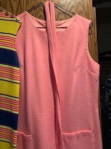 lot 78 image: Two Vintage Sleeveless DressesSweaters