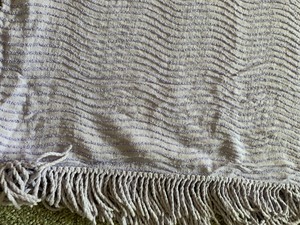lot 110 image: Purple Chenille Blanket