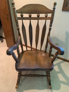 lot 98 image: Rocking Chair