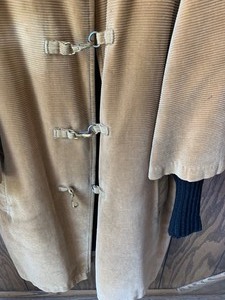 lot 116 image: Vintage Cordoroy Ladies Coat with Lining