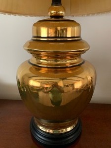 lot 123 image: Large Decorative Lamp