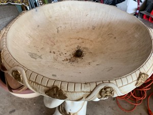 lot 171 image: Cherub Bird Bath
