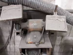 lot 17 image: 8 Grinder Mounted To Stand