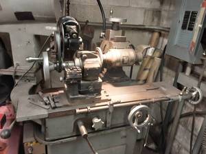 lot 30 image: Form Relief Grinder (Precise Grinding Machine) With Optical Comparator Attachment With Chucks & Accessories Below