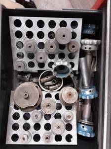 lot 60 image: Contents Of Tool Box Drawer Large Bits