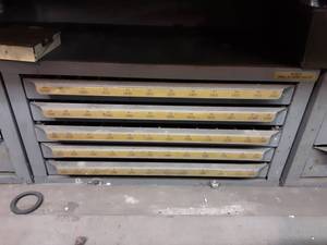 lot 81 image: Wire Gauge Drill Bits With Organizer