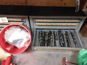 lot 82 image: Fractional Drill Bits With Organizer