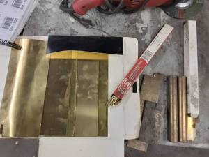 lot 98 image: Lot Of Brass Stock