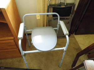 lot 33 image: Walker - Toilet Chair - Bed Support