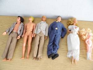 lot 40 image: Ken - GI Joe Barbies