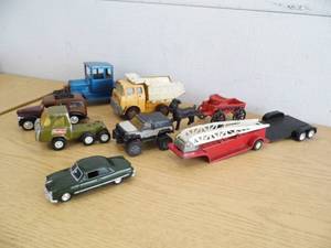 lot 63 image: Trucks - Cast Iron Goat Wagon