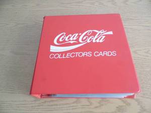 lot 86 image: Book of Coke Collector Cards
