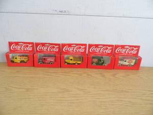 lot 126 image: Lot of 5 Coke Vehicles