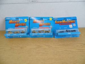 lot 134 image: Lot of 3 Ertl Farm Machines