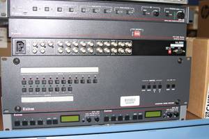 lot 31 image: Lot of Miscellaneous Professional Audio & Video Routing & Switching Equipment