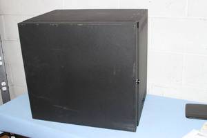 lot 34 image: Middle Atlantic SBX-Series Wall Mount Mountable Audio Video Equipment Rack & More