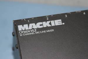 lot 44 image: Mackie 16 Channel Pro Audio Microphone  Line Mixer Mixing Board